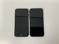Apple - iphone se(2020) 2nd gen 64gb black (2x) - afbeelding 2 van  3