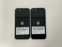 Apple - iphone se(2020) 2nd gen 64gb black (2x) - afbeelding 3 van  3
