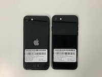 Apple - iphone se(2020) 2nd gen 64gb black (2x) - afbeelding 3 van  3