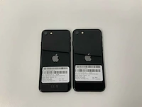 Apple - iphone se(2020) 2nd gen 64gb black (2x) - afbeelding 3 van  3