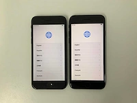 Apple - iphone se(2020) 2nd gen 64gb black (2x) - afbeelding 1 van  3