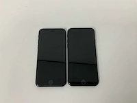 Apple - iphone se(2020) 2nd gen 64gb black 64/128gb black (2x) - afbeelding 2 van  3