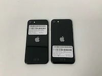 Apple - iphone se(2020) 2nd gen 64gb black 64/128gb black (2x) - afbeelding 3 van  3