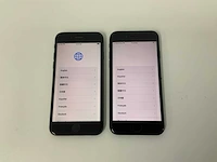 Apple - iphone se(2020) 2nd gen 64gb black + iphone 8 64gb space gray (2x) - afbeelding 1 van  3