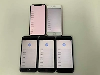 Apple - iphone se(2020) 2nd gen 64gb, iphone xs 64gb, iphone 8 64gb, iphone 7 128gb fmi (5x) - afbeelding 1 van  3