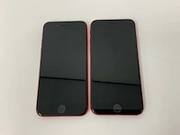 Apple - iphone se(2020) 2nd gen 64gb red (2x) - afbeelding 2 van  3