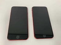 Apple - iphone se(2020) 2nd gen 64gb red (2x) - afbeelding 2 van  3