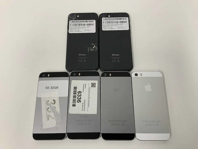 Apple - iphone se/5/8 16/32/64gb space gray/silver (6x) - afbeelding 3 van  3