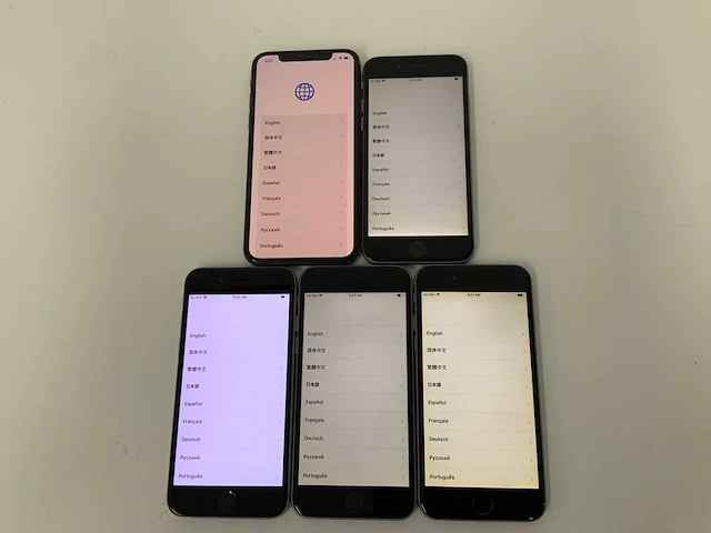 Apple - iphone xr 256gb space gray + iphone 6 16gb space gray (5x) - afbeelding 1 van  3