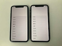 Apple - iphone xr 64gb black/blue (2x) - afbeelding 1 van  3