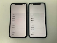 Apple - iphone xr 64gb black/blue (2x) - afbeelding 1 van  3