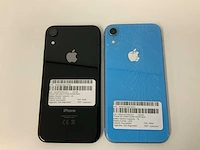 Apple - iphone xr 64gb black/blue (2x) - afbeelding 3 van  3