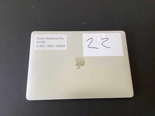 Apple - macbook pro a1706 - 13,3 i5-6267u cpu @ 2.90ghz - afbeelding 5 van  9