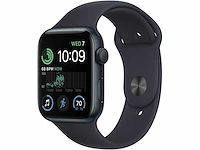 Apple - se - smartwatch gps midnight aluminium - afbeelding 1 van  7