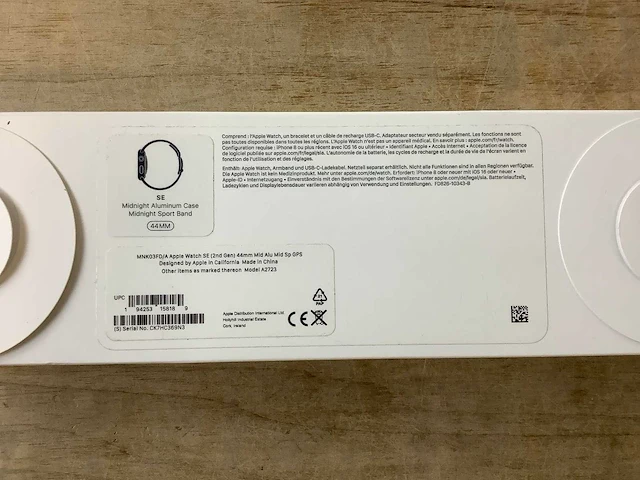 Apple - se - smartwatch gps midnight aluminium - afbeelding 7 van  7