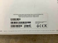 Apple - se - smartwatch gps + midnight aluminium - afbeelding 6 van  6