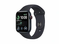 Apple - se - smartwatch gps midnight aluminium - afbeelding 1 van  7