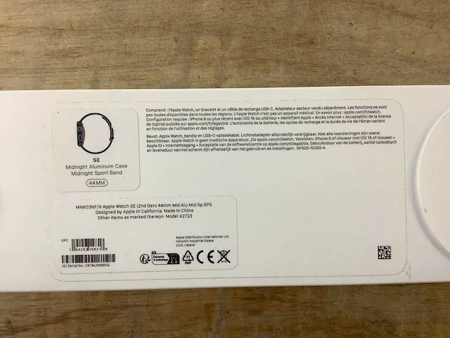 Apple - se - smartwatch gps midnight aluminium - afbeelding 7 van  7