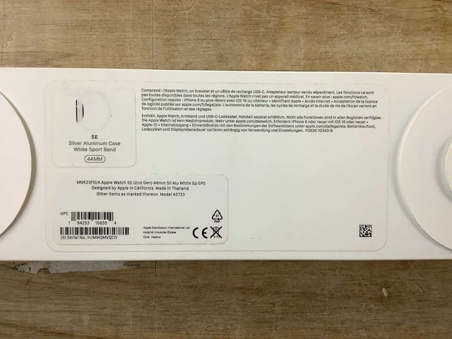 Apple - se - smartwatch gps silver aluminium - afbeelding 7 van  7