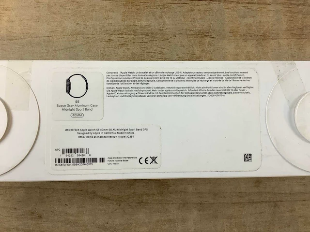 Apple - se - smartwatch gps space gray aluminium - afbeelding 7 van  7