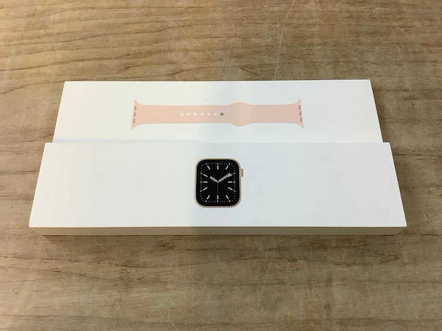 Apple - series 6 - smartwatch gps gold aluminium - afbeelding 3 van  7