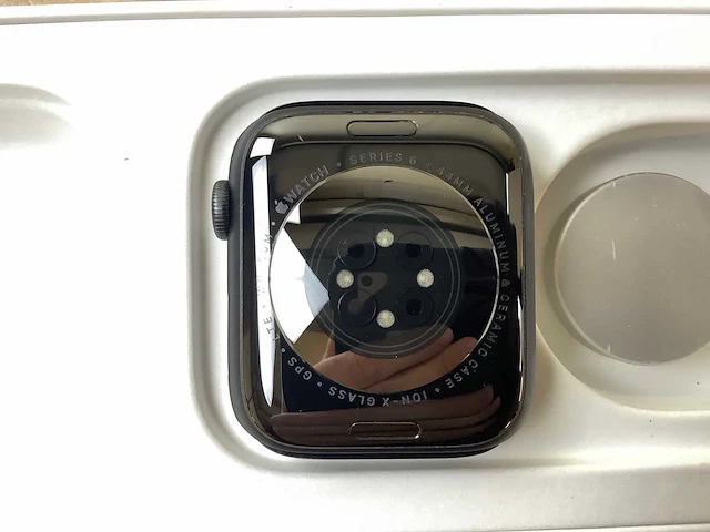 Apple - series 6 - smartwatch gps+ space gray aluminium - afbeelding 6 van  7