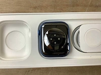 Apple - series 7 - smartwatch gps+ blue aluminium - afbeelding 6 van  7
