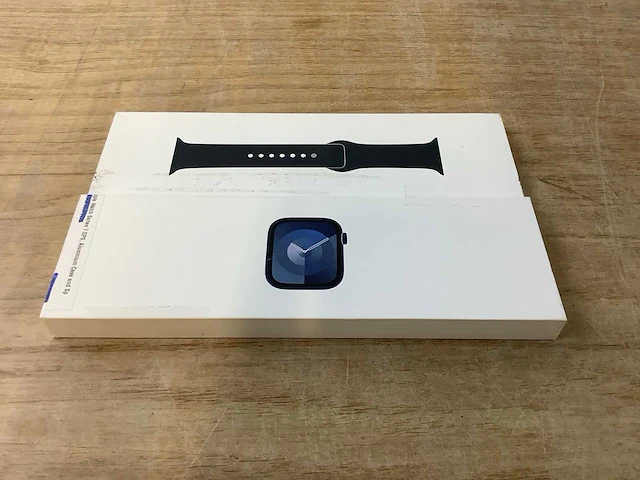 Apple - series 7 - smartwatch gps blue aluminium - afbeelding 2 van  5