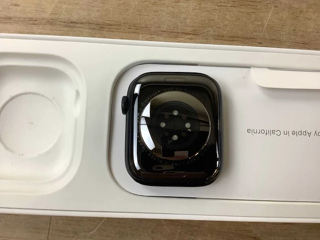 Apple - series 7 - smartwatch gps blue aluminium - afbeelding 5 van  5