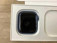 Apple - series 7 - smartwatch gps blue aluminium - afbeelding 5 van  7