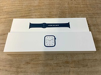 Apple - series 7 - smartwatch gps+ blue aluminium - afbeelding 3 van  7