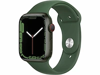 Apple - series 7 - smartwatch gps + green aluminium - afbeelding 1 van  7