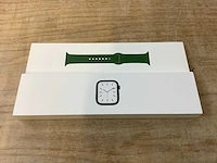 Apple - series 7 - smartwatch gps green aluminium - afbeelding 3 van  7