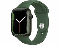 Apple - series 7 - smartwatch gps green aluminium - afbeelding 1 van  7