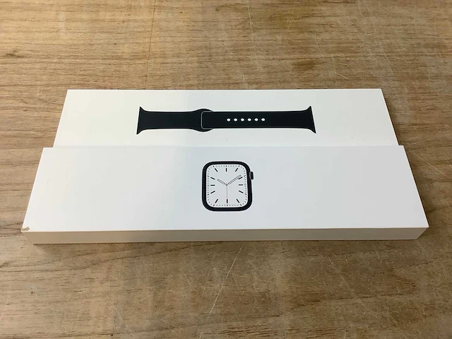 Apple - series 7 - smartwatch gps midnight aluminium - afbeelding 3 van  7