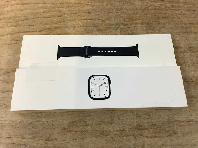 Apple - series 7 - smartwatch gps+ midnight aluminium - afbeelding 2 van  5