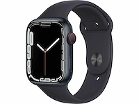 Apple - series 7 - smartwatch gps+ midnight aluminium - afbeelding 1 van  6