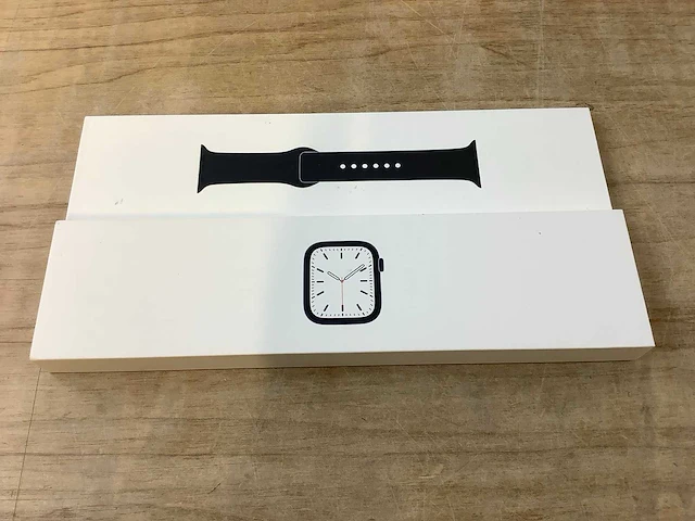 Apple - series 7 - smartwatch gps+ midnight aluminium - afbeelding 3 van  6