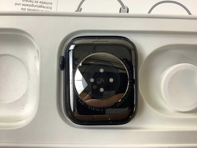 Apple - series 7 - smartwatch gps+ midnight aluminium - afbeelding 6 van  7