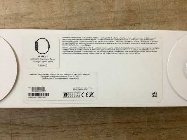 Apple - series 7 - smartwatch gps midnight aluminium - afbeelding 7 van  7