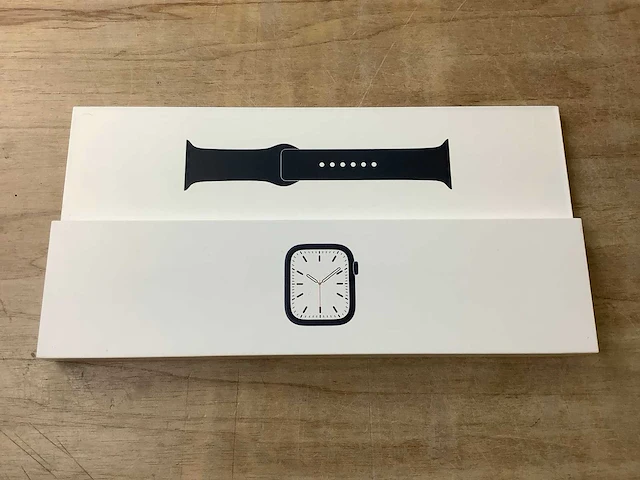 Apple - series 7 - smartwatch gps midnight aluminium - afbeelding 3 van  7
