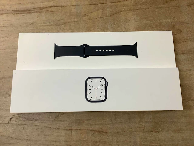 Apple - series 7 - smartwatch gps midnight aluminium - afbeelding 3 van  7