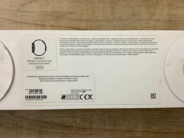 Apple - series 7 - smartwatch gps midnight aluminium - afbeelding 7 van  7