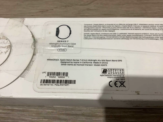 Apple - series 7 - smartwatch gps midnight aluminium - afbeelding 7 van  8