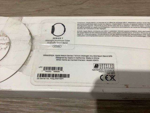 Apple - series 7 - smartwatch gps midnight aluminium - afbeelding 7 van  8