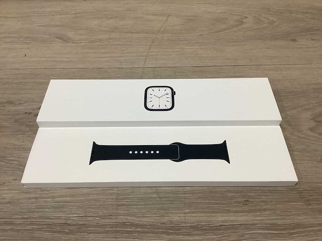 Apple - series 7 - smartwatch gps midnight aluminium - afbeelding 4 van  9