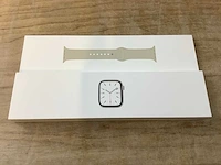 Apple - series 7 - smartwatch gps+ silver stainless steel - afbeelding 6 van  7