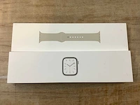 Apple - series 7 - smartwatch gps+ starlight aluminium - afbeelding 3 van  7