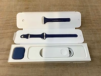 Apple - series 7- smartwatch gps blue aluminium - afbeelding 4 van  7