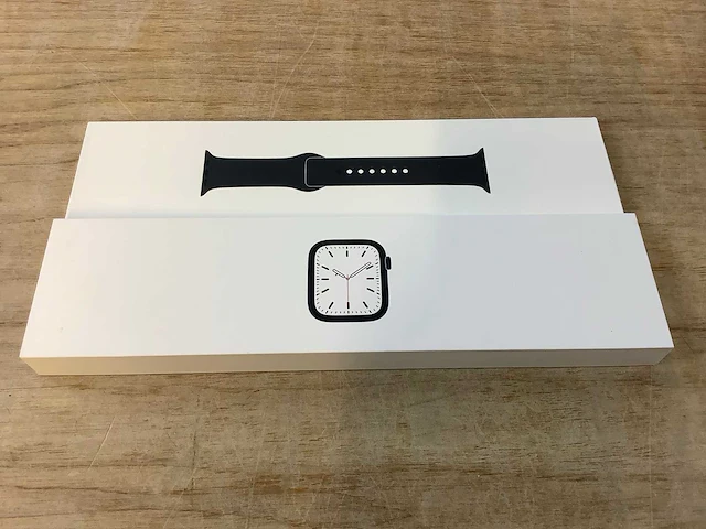 Apple - series 7- smartwatch gps midnight aluminium - afbeelding 3 van  7